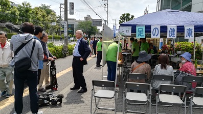 2019若葉祭り待合椅子